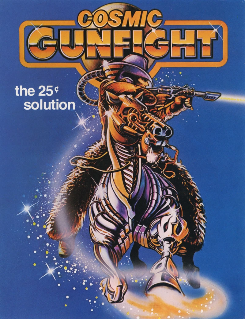 Flyer for Cosmic Gunfight