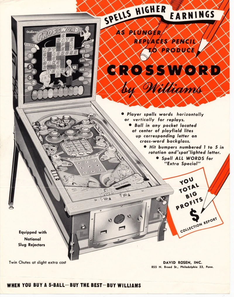 Flyer for Crossword