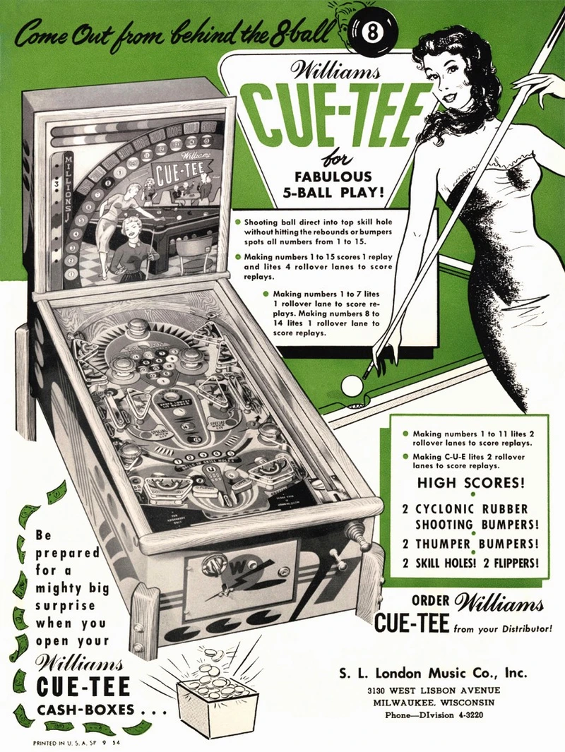Dépliant pour Cue-Tee