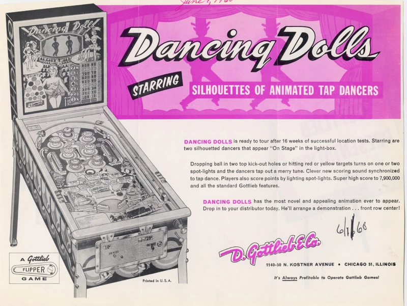 Flyer for Dancing Dolls