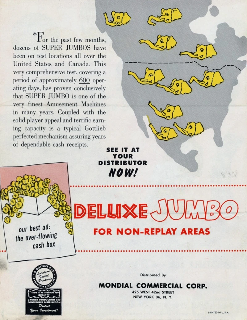 Dépliant pour Deluxe Jumbo