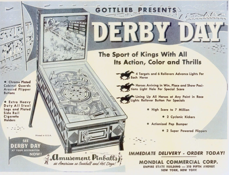 Flyer for Derby Day