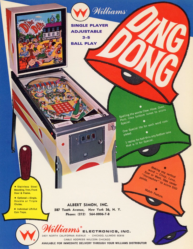 Dépliant pour Ding Dong