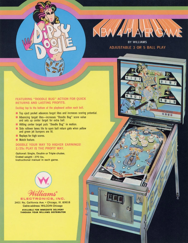 Flyer for Dipsy Doodle
