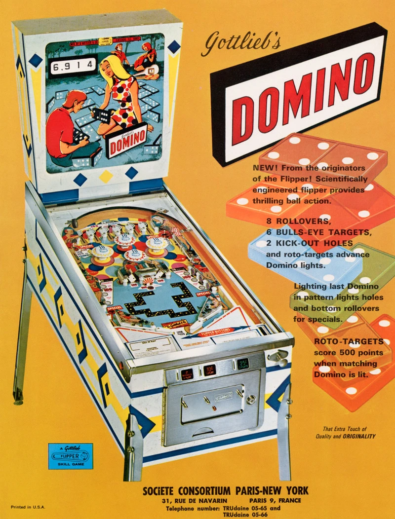 Dépliant pour Domino