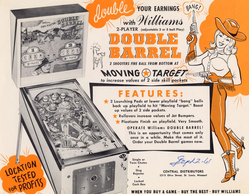 Dépliant pour Double Barrel