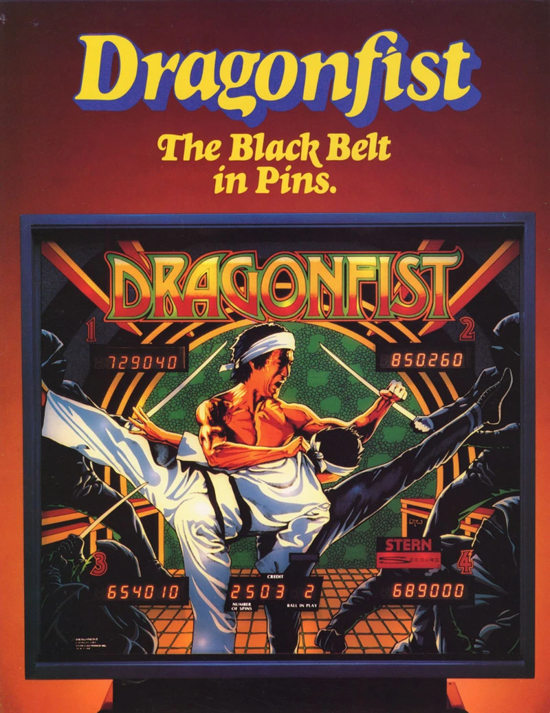 Dépliant pour Dragonfist