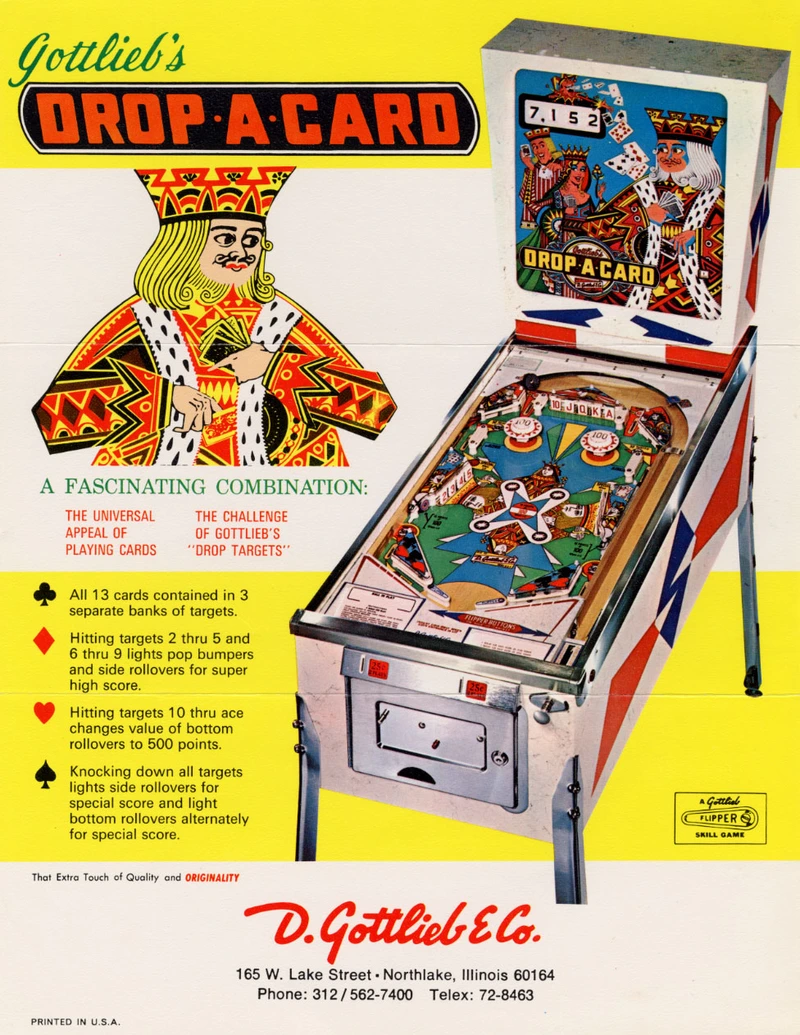 Dépliant pour Drop-A-Card