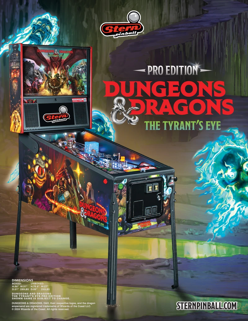 Flyer for Dungeons & Dragons: The Tyrant's Eye (Pro)