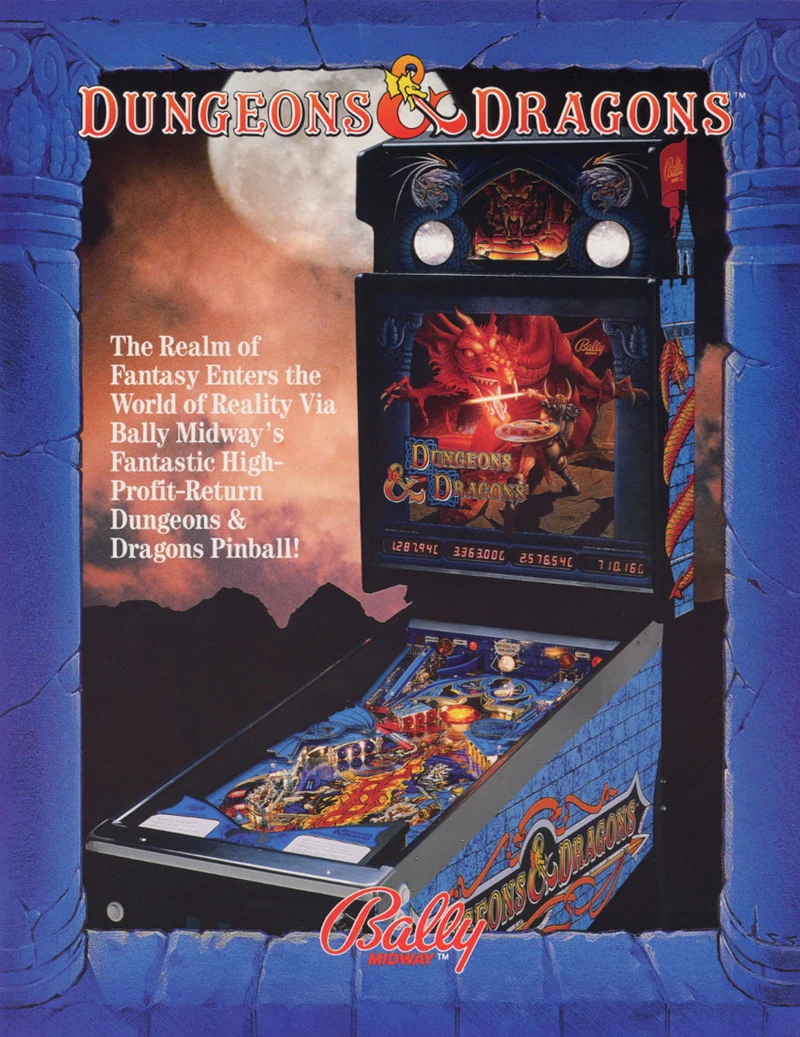 Flyer for Dungeons & Dragons