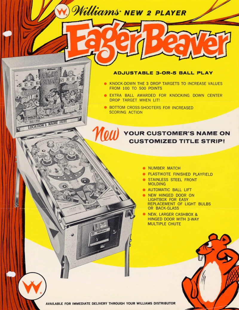 Flyer for Eager Beaver