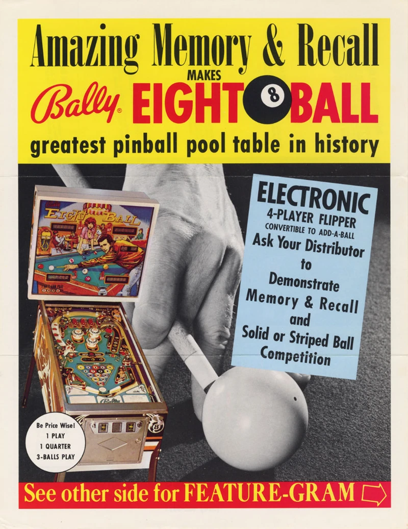 Flyer for Eight Ball