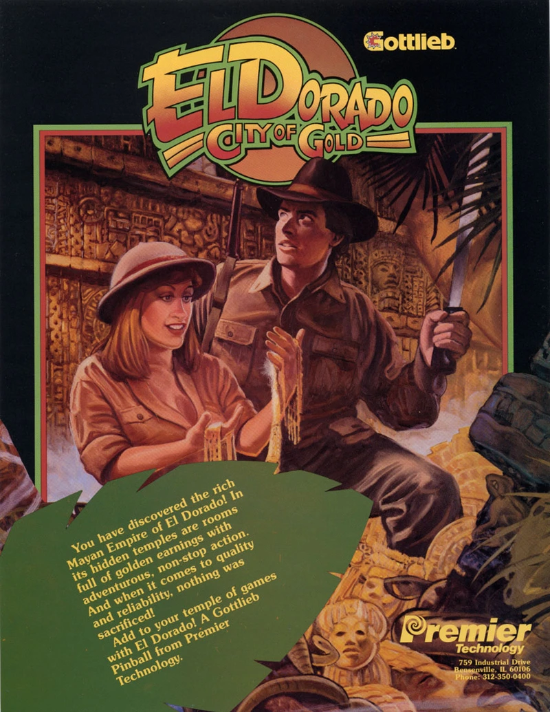 Flyer for El Dorado City of Gold