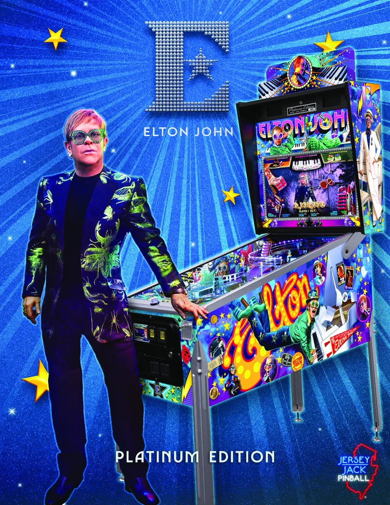 Flyer for Elton John (PE)