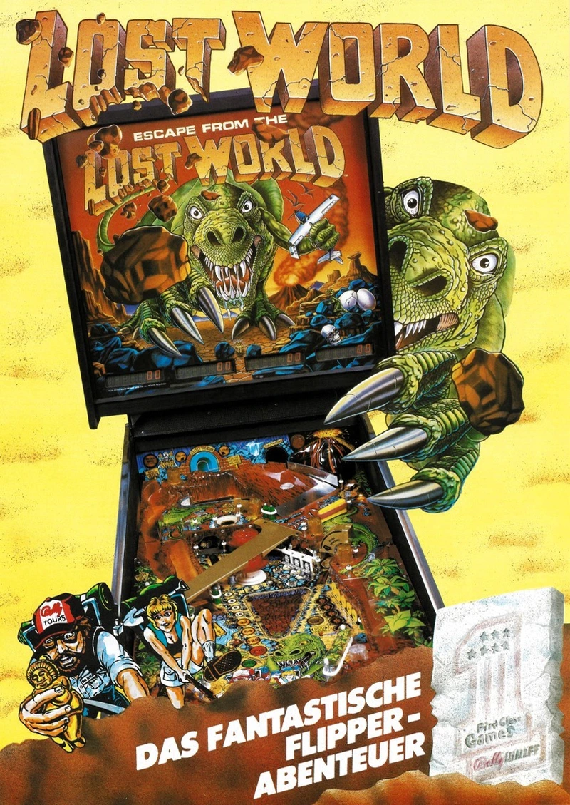 Dépliant pour Escape from the Lost World