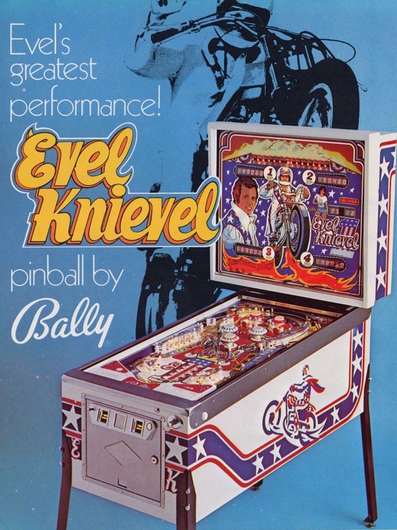 Flyer for Evel Knievel