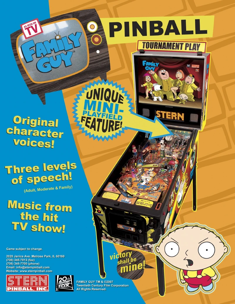 Flyer for Family Guy
