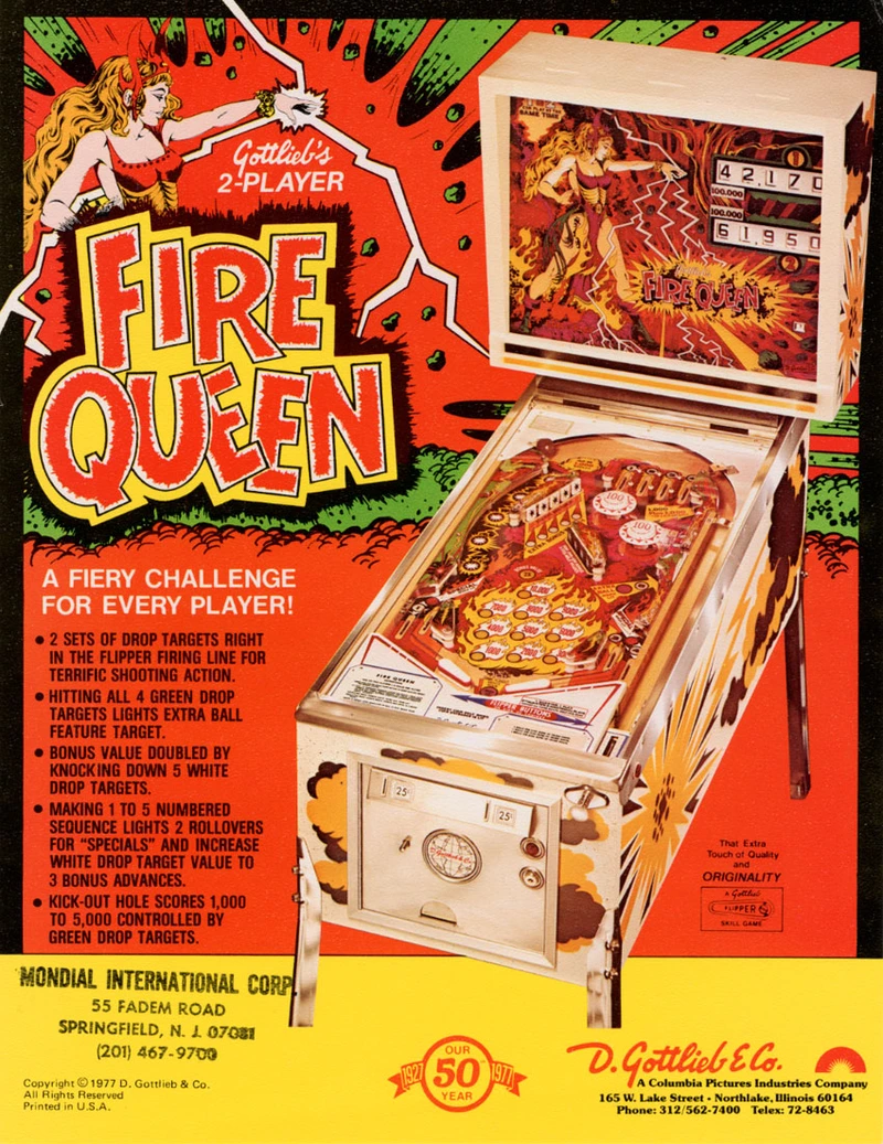 Flyer for Fire Queen