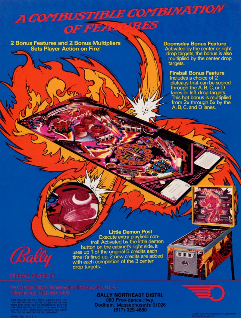 Flyer for Fireball II