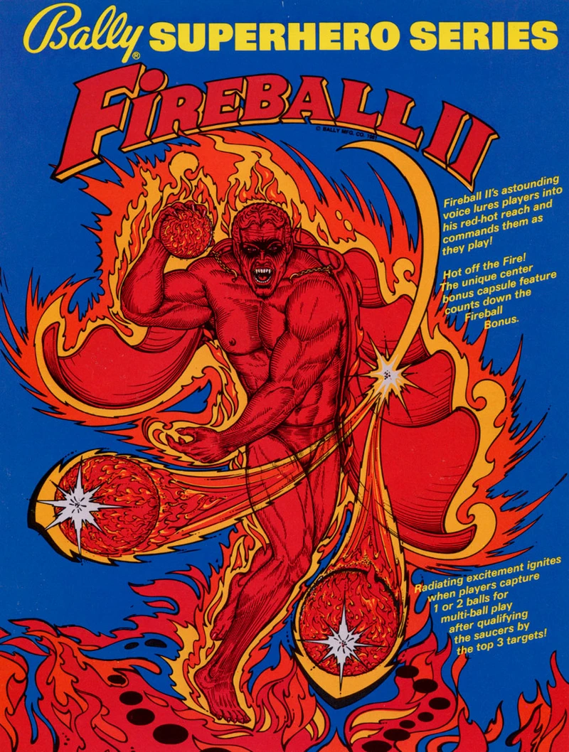 Dépliant pour Fireball II