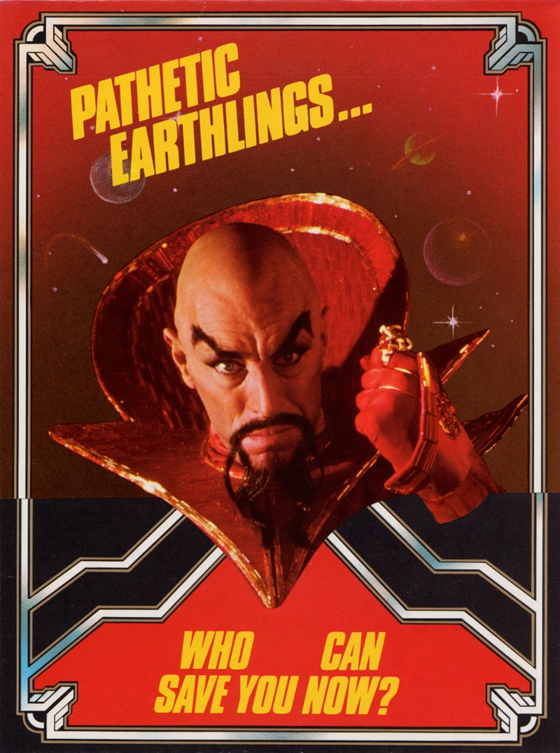 Flyer for Flash Gordon