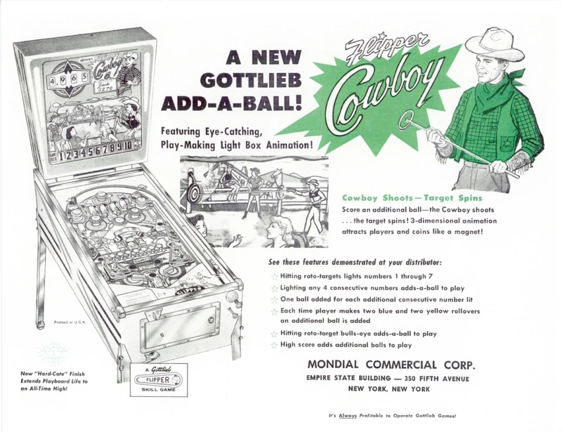Flyer for Flipper Cowboy