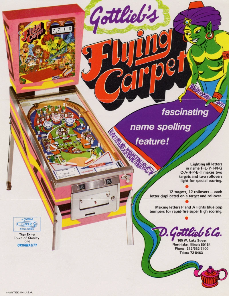 Dépliant pour Flying Carpet