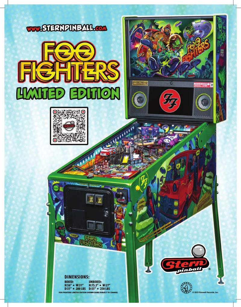 Flyer for Foo Fighters (LE)