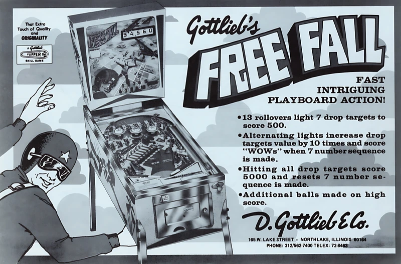 Flyer for Free Fall