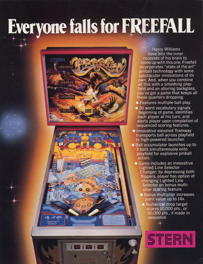 Flyer for Freefall