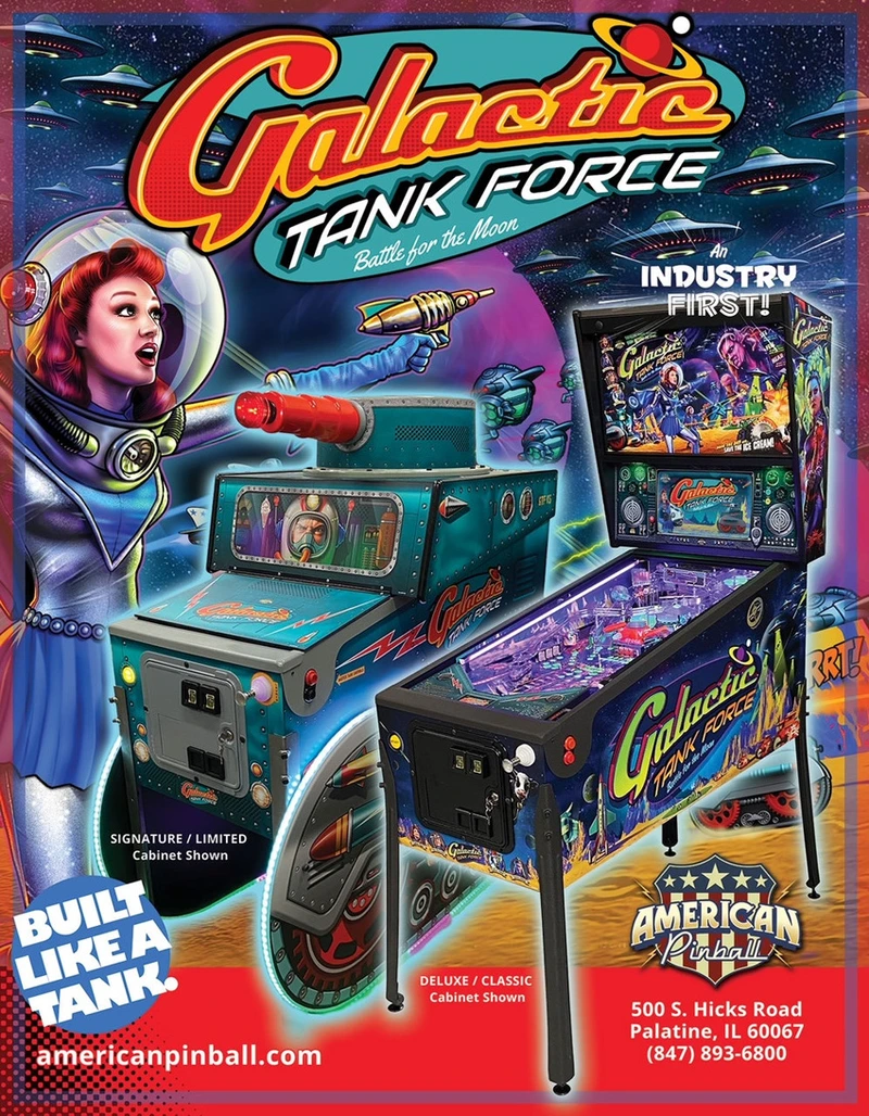 Flyer for Galactic Tank Force (Classic)