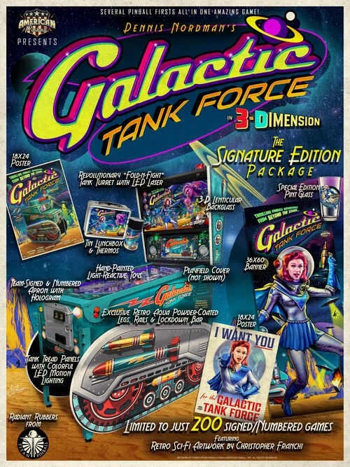 Flyer for Galactic Tank Force (Signature)