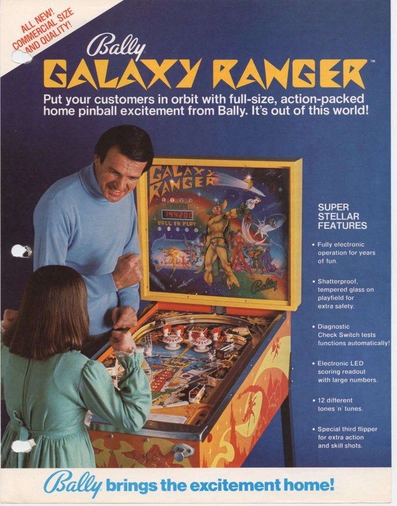 Flyer for Galaxy Ranger