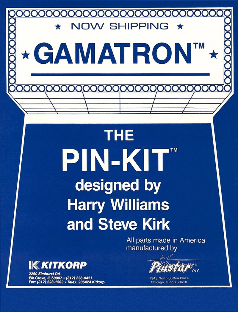 Flyer for Gamatron