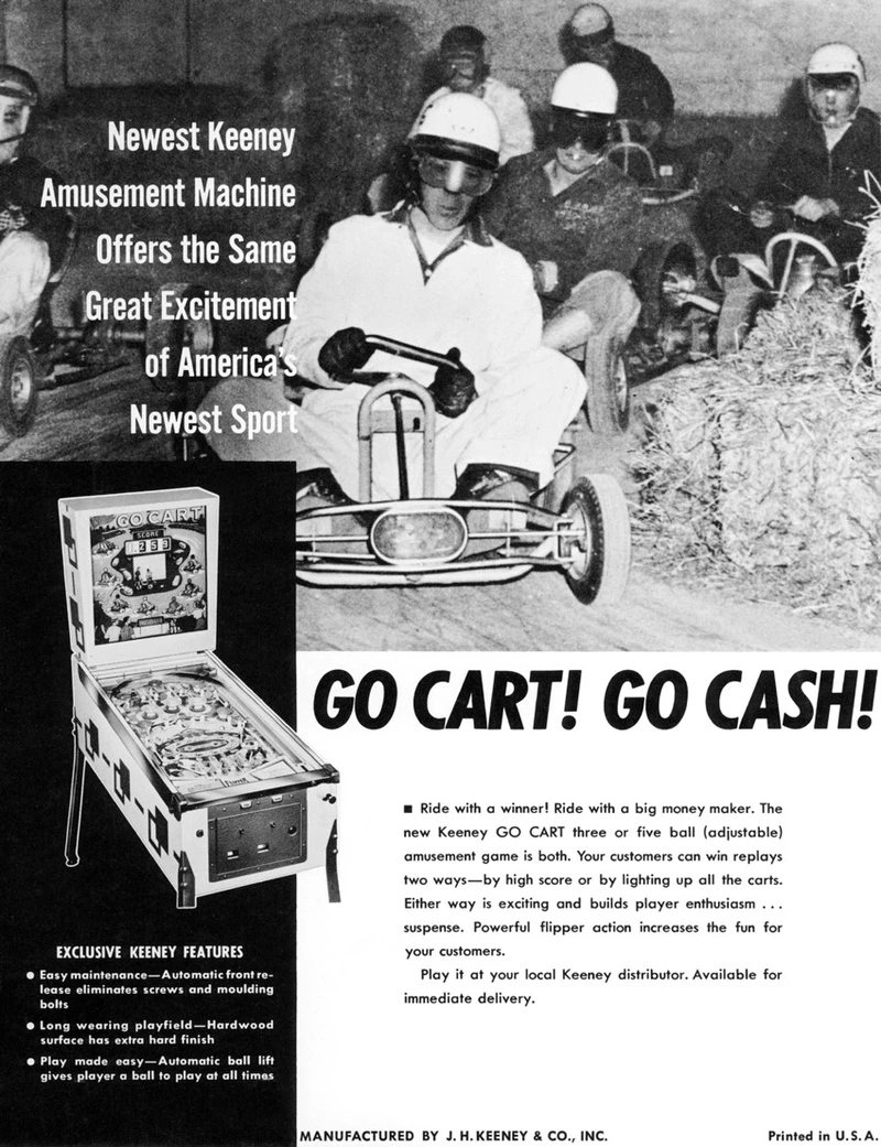 Dépliant pour Go-Cart