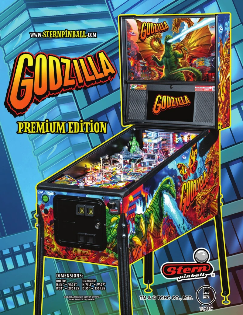 Flyer for Godzilla (Premium)