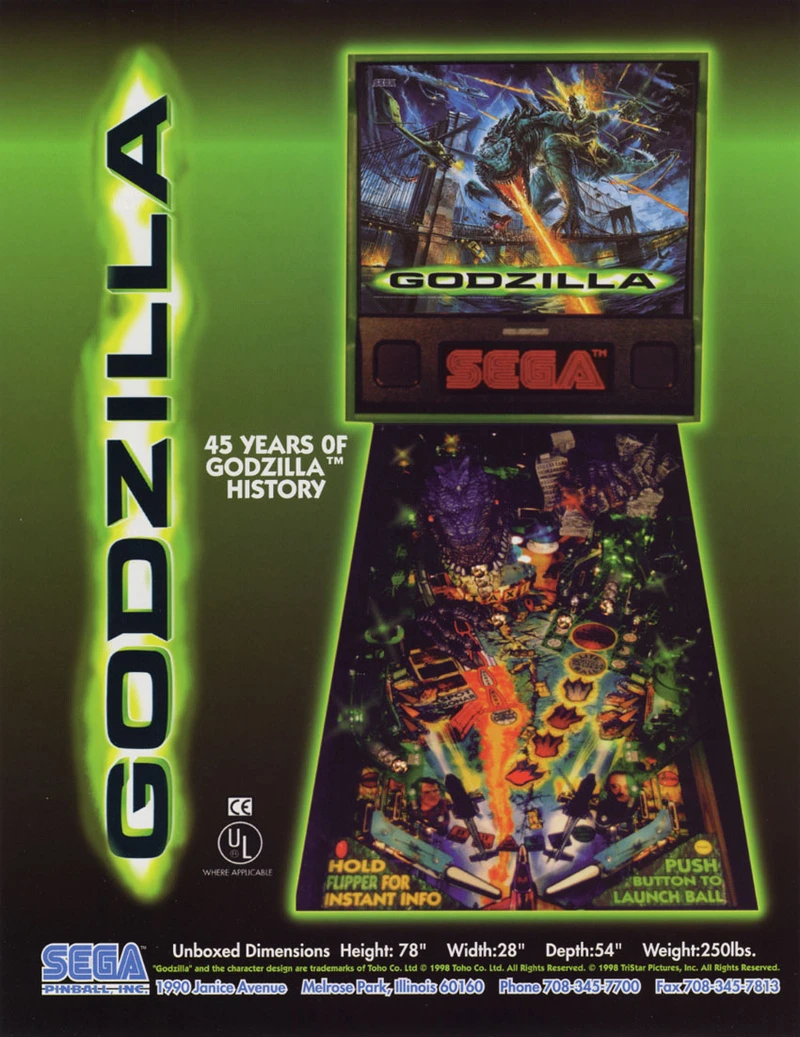 Flyer for Godzilla