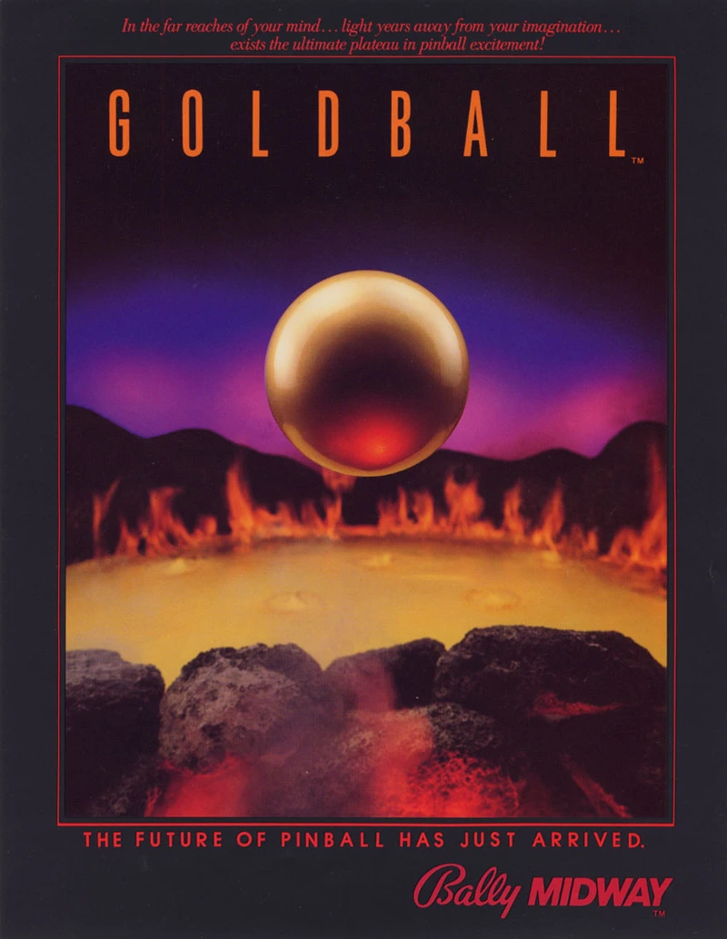 Dépliant pour Gold Ball