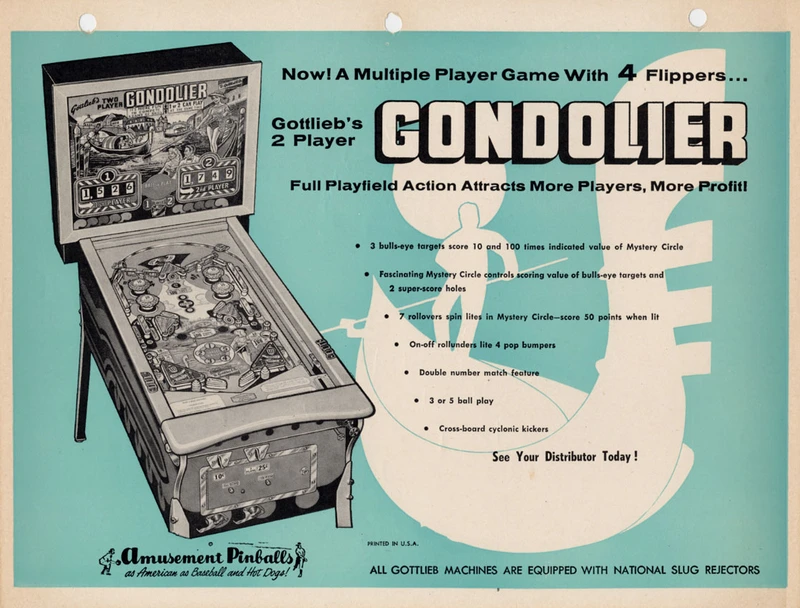 Flyer for Gondolier