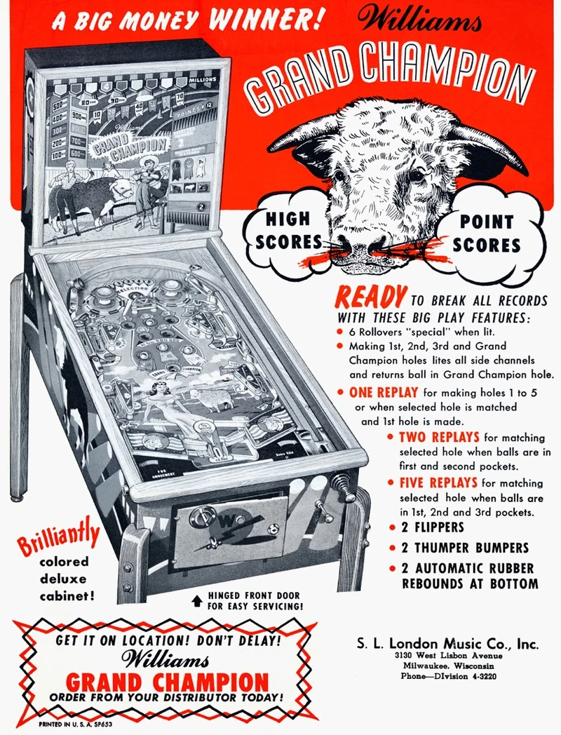Flyer for Grand Champion