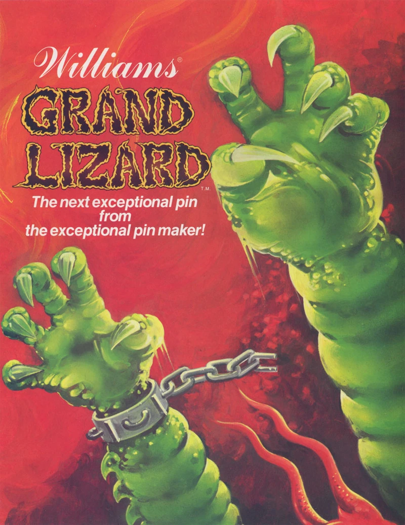Flyer for Grand Lizard