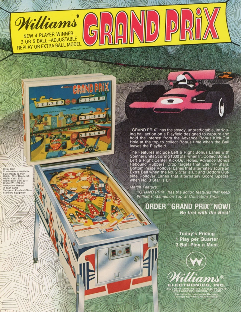 Flyer for Grand Prix