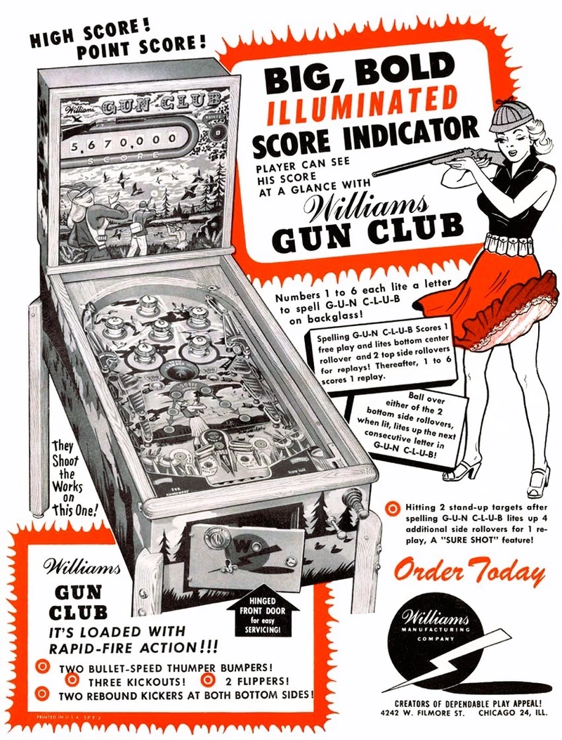 Flyer for Gun Club