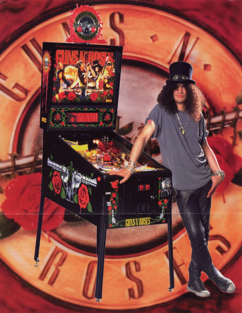 Flyer for Guns N' Roses