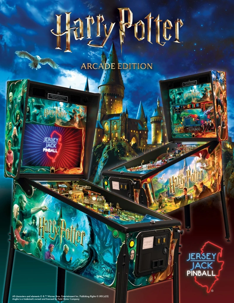 Flyer for Harry Potter (Arcade)