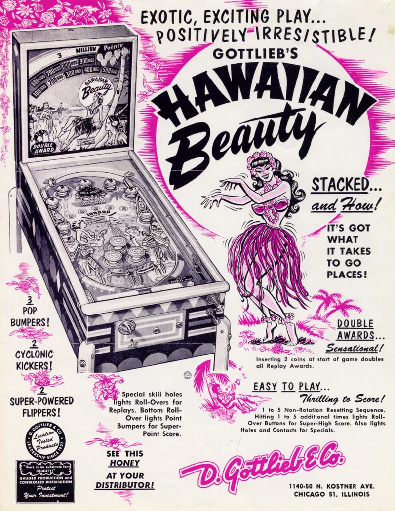 Flyer for Hawaiian Beauty