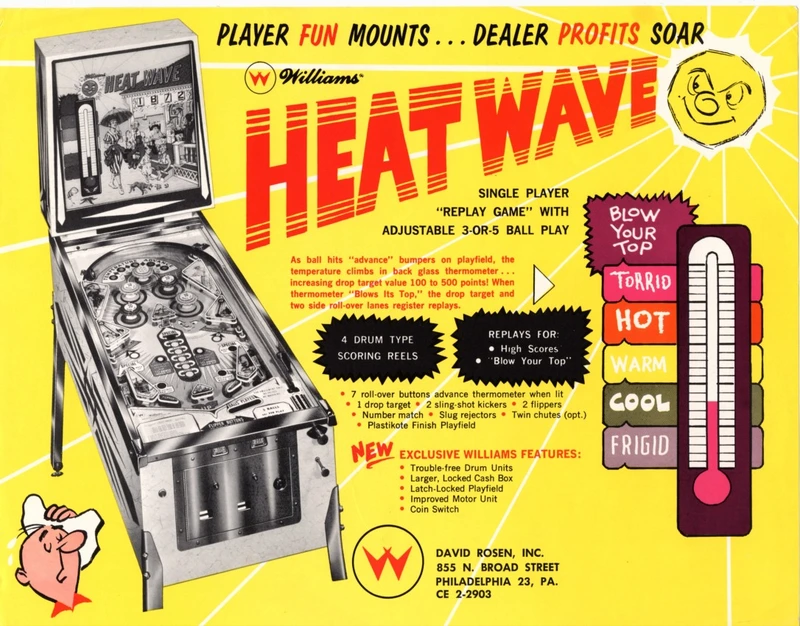 Dépliant pour Heat Wave