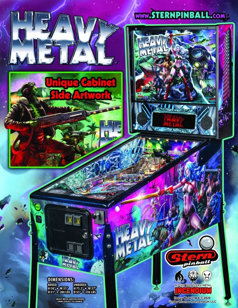 Flyer for Heavy Metal