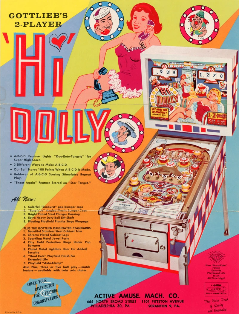Flyer for Hi Dolly