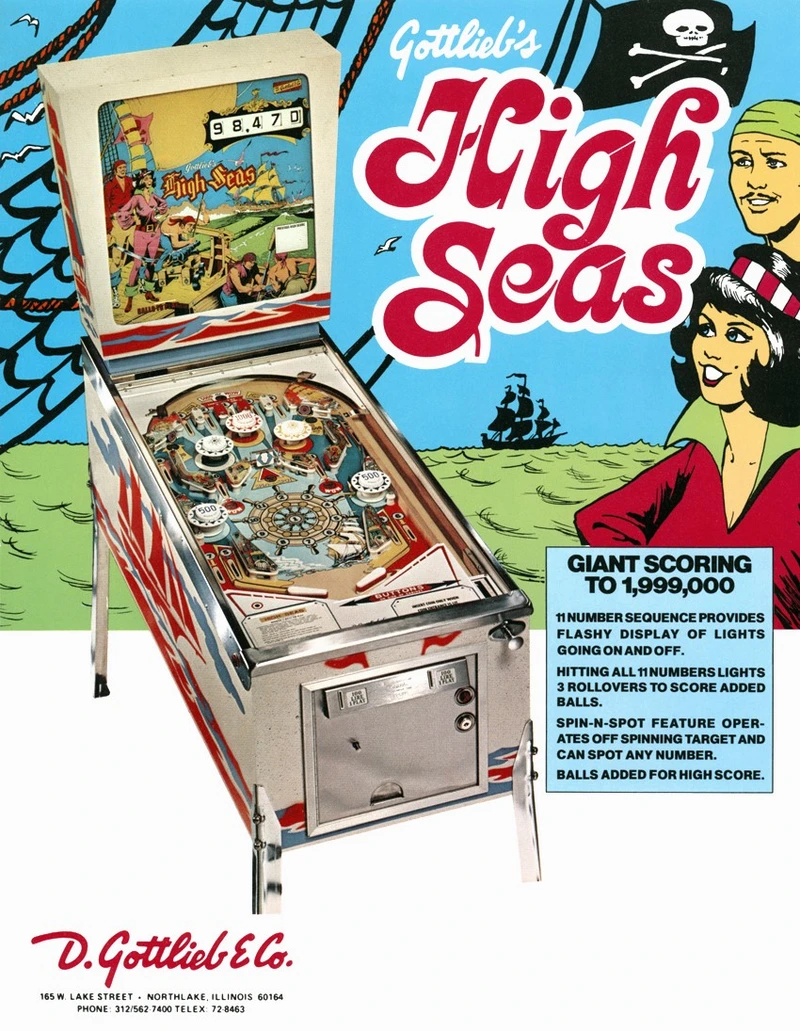 Dépliant pour High Seas